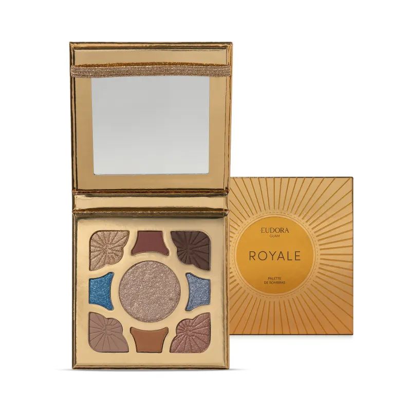 PALETA DE SOMBRA GLAM ROYALE 7G
